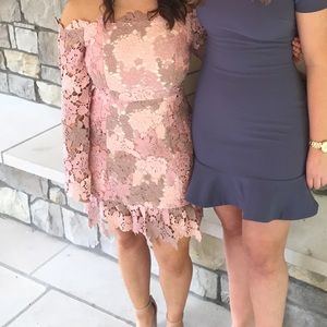 Elliatt off the shoulder mini dress